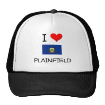 I Love Plainfield Vermont Mesh Hats