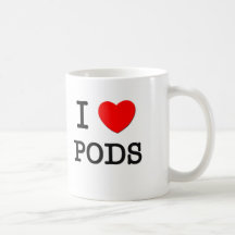 I Love Pods Mug