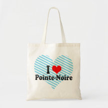 I Love Pointe-Noire, Congo Canvas Bag