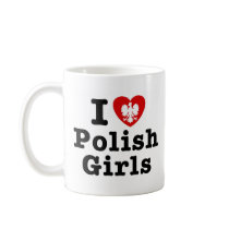 I Love Polish Girls Mug