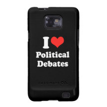 I LOVE POLITICAL DEBATES.png Samsung Galaxy S2 Covers