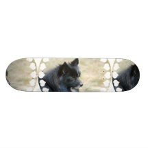 I Love Pomeranians Skateboard