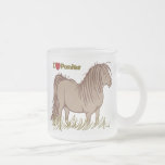 I Love Ponies Coffee Mug