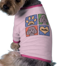 I Love Poodles Doggie Tee