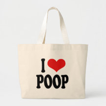 I Love Poop Bags