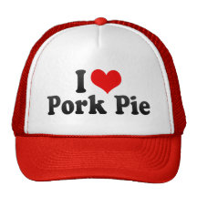 I Love Pork Pie Trucker Hat