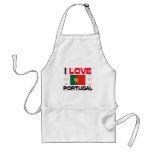 I Love Portugal Aprons