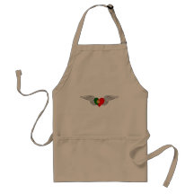 I Love Portugal -wings Apron