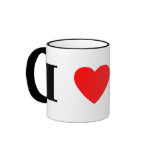 I Love Portuguese Water Dogs Mug