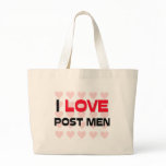 I LOVE POST MEN bags