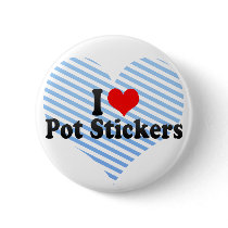I Love Pot Stickers Pin