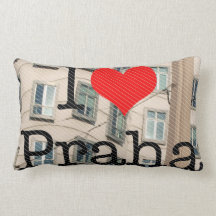 I Love Praha Pillow