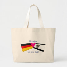 I Love Prussia / Preussen ist mir lieb Canvas Bag
