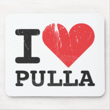 I Love Pulla Mousepad