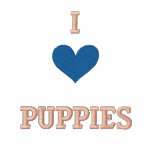 I LOVE PUPPIES embroidered shirts