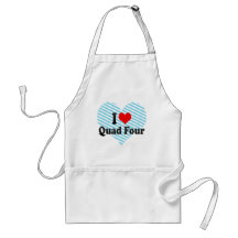 I love Quad Four Aprons