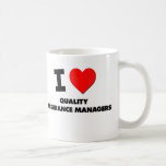I Love Quality Assurance Managers Coffee Mug