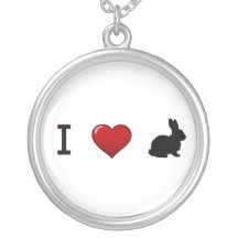 "I Love Rabbits" Necklace