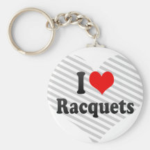 I love Racquets Keychains
