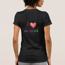 I love rainbows t shirts