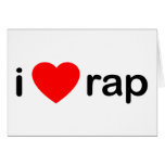 I Love Rap Card