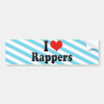 I Love Rappers Bumper Stickers