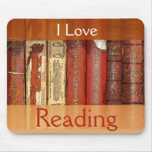 I Love Reading Mousepad