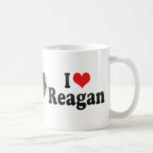 I Love Reagan Mugs