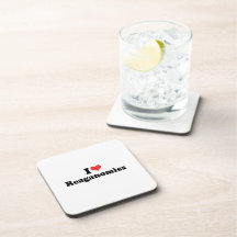 I LOVE REAGANOMICS - .png Beverage Coaster
