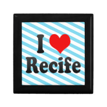 I Love Recife, Brazil. Eu Amo O Recife, Brazil Gift Box