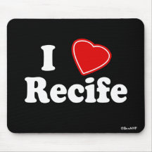I Love Recife Mousepad