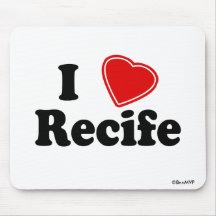 I Love Recife Mousepad