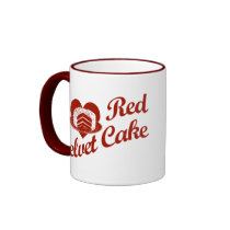 I Love Red Velvet Cake Mug