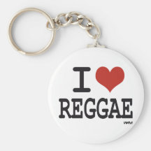 I love reggae key chains