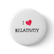 I Love Relativity Pins