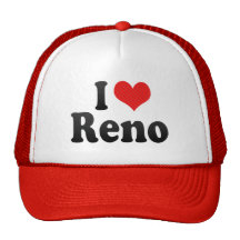 I Love Reno Hats