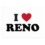 I Love Reno Nevada Postcard