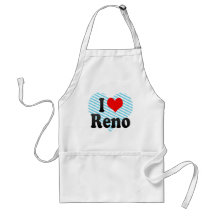 I Love Reno, United States Apron