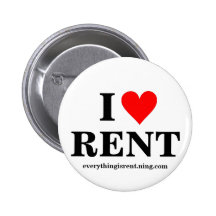 I Love RENT Button