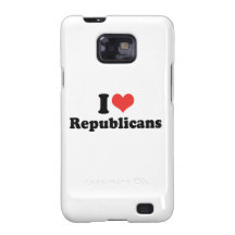 I LOVE REPUBLICANS - .png Galaxy S2 Cover