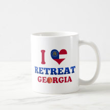 I Love Retreat, Georgia Mug
