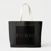 I love Rio de Janeiro Bolsa Para Compras
