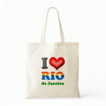 I Love Rio de Janeiro, Brazil The Wonderful City Tote Bag