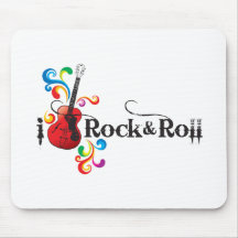 i love rock and roll products mouse pads