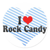 I Love Rock Candy stickers