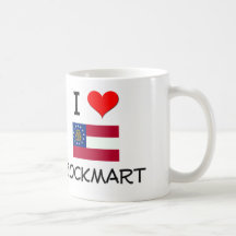 I Love ROCKMART Georgia Coffee Mugs