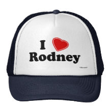 I Love Rodney Mesh Hat