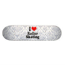 I love Roller Skating Skate Board Deck