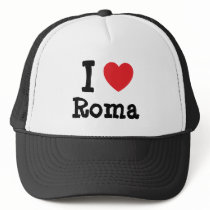 I love Roma heart T-Shirt Mesh Hat