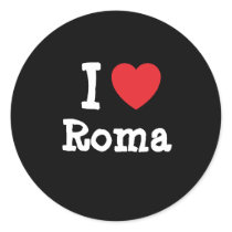 I love Roma heart T-Shirt Sticker